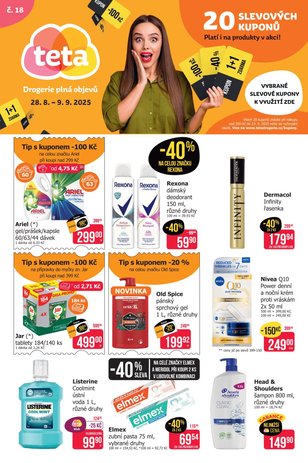 Leták Teta drogerie leták - strana 1
