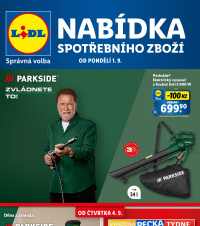 Akční leták Lidl  - Nabídka spotřebního zboží