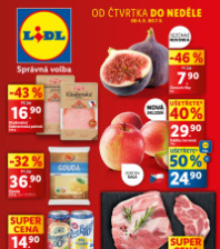 Akční leták Lidl  od čtvrtka - Speciality alpské kuchyně