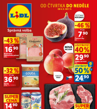 Akční leták Lidl  od čtvrtka - Speciality alpské kuchyně