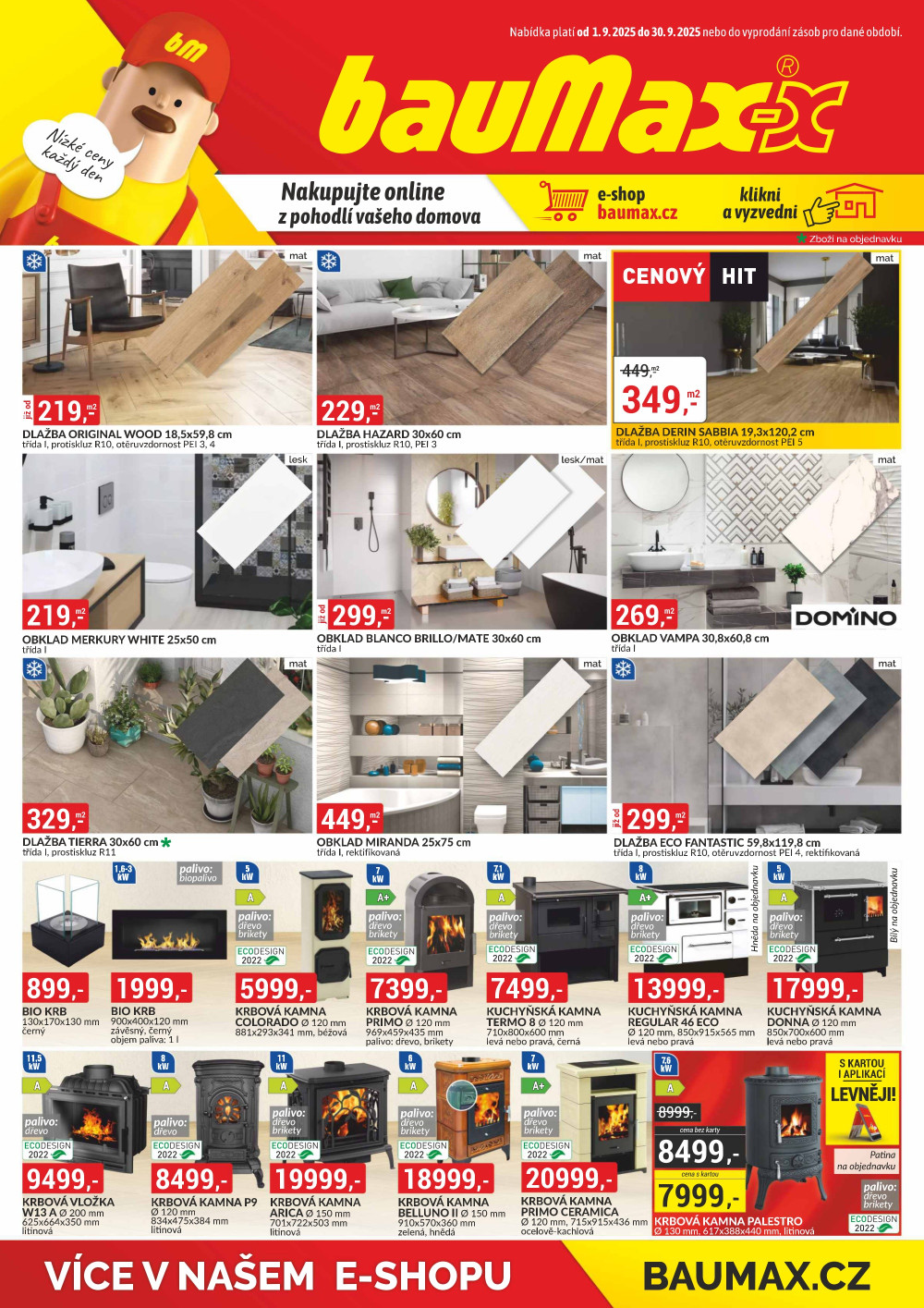 Leták bauMax leták - strana 1