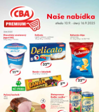 Akční leták CBA Premium 