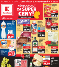 Akční leták Kaufland  Praha 6 - Podbaba