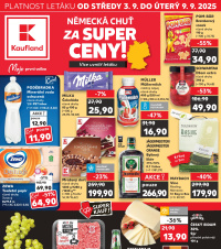 Akční leták Kaufland  Praha 4 - Michle