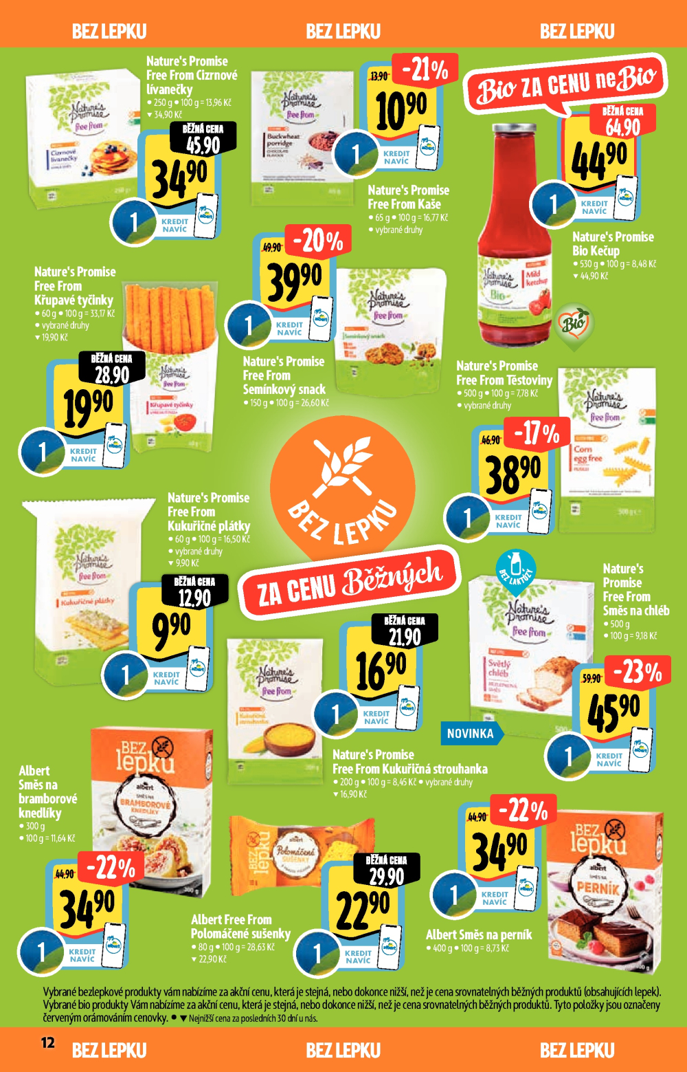 Leták Albert Hypermarket - Bio - strana 12