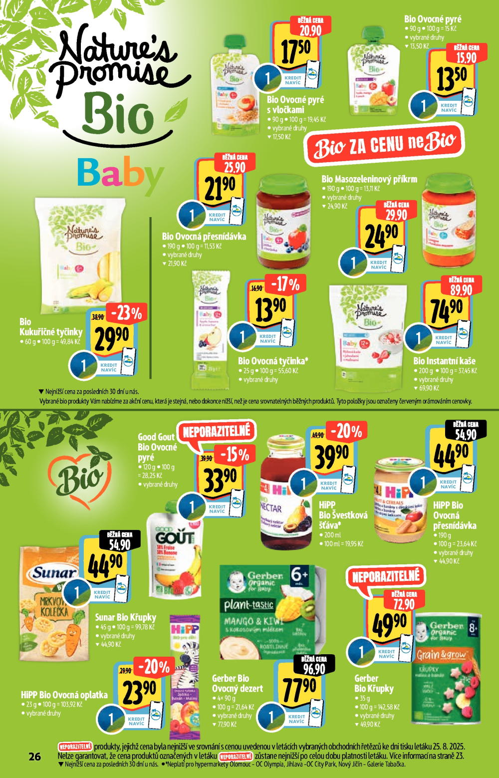 Leták Albert Hypermarket - Bio - strana 26