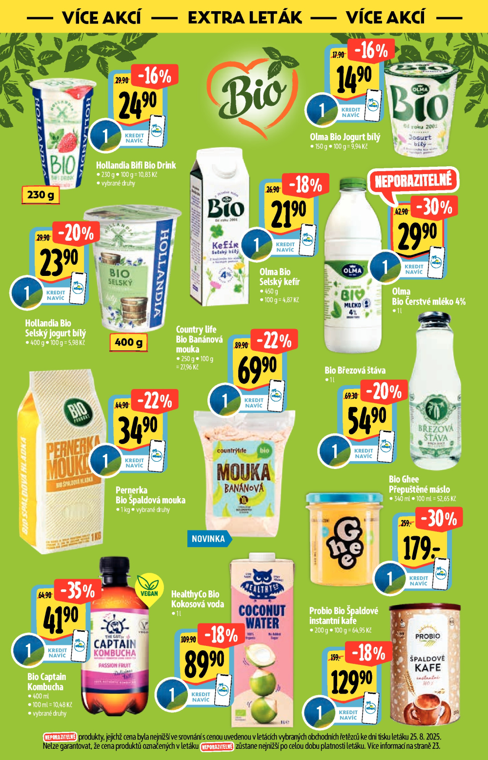 Leták Albert Hypermarket - Bio - strana 28