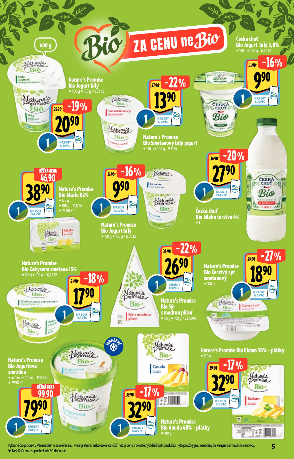 Leták Albert Hypermarket - Bio - strana 5