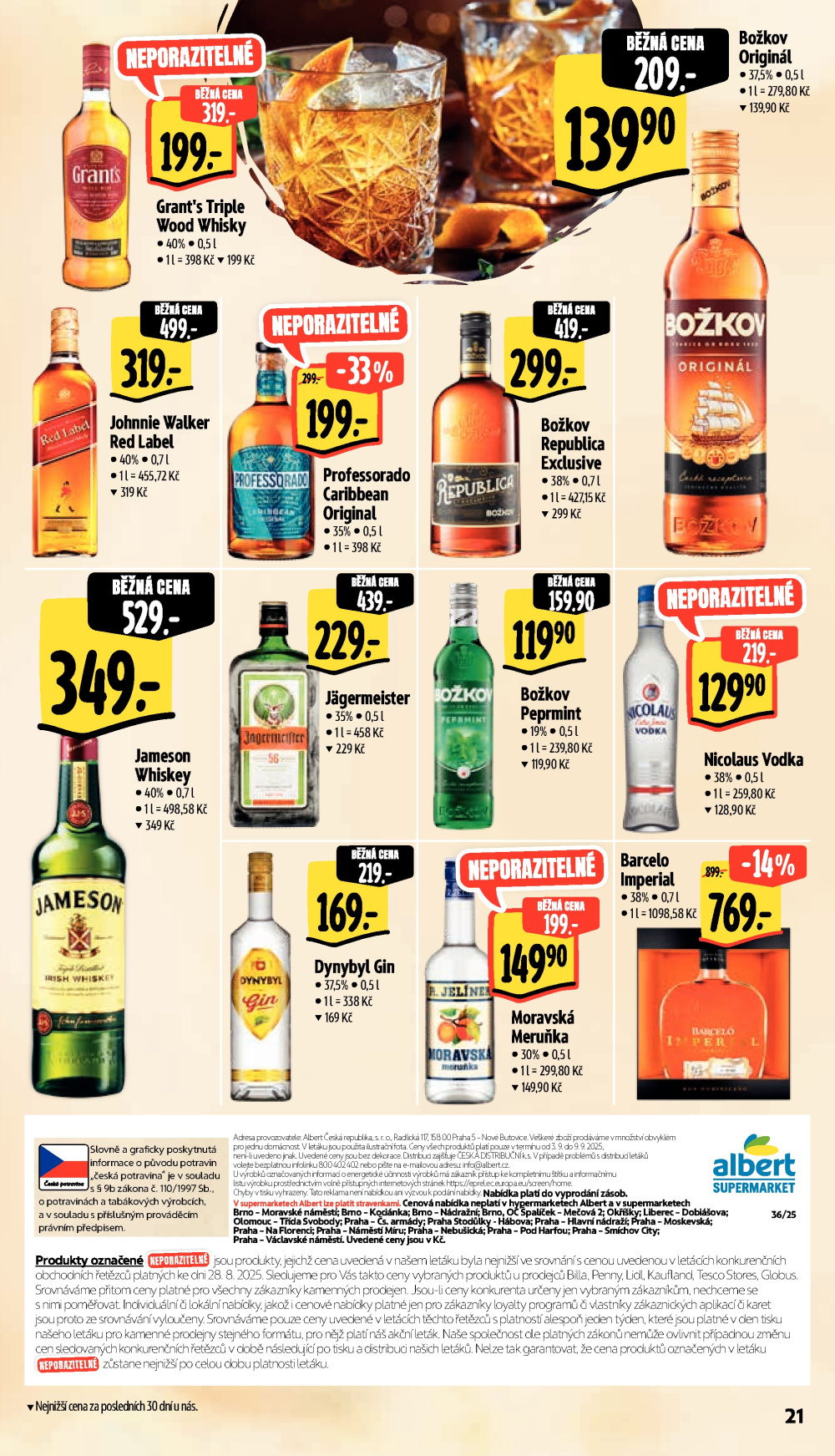 Leták Albert Supermarket leták - strana 29