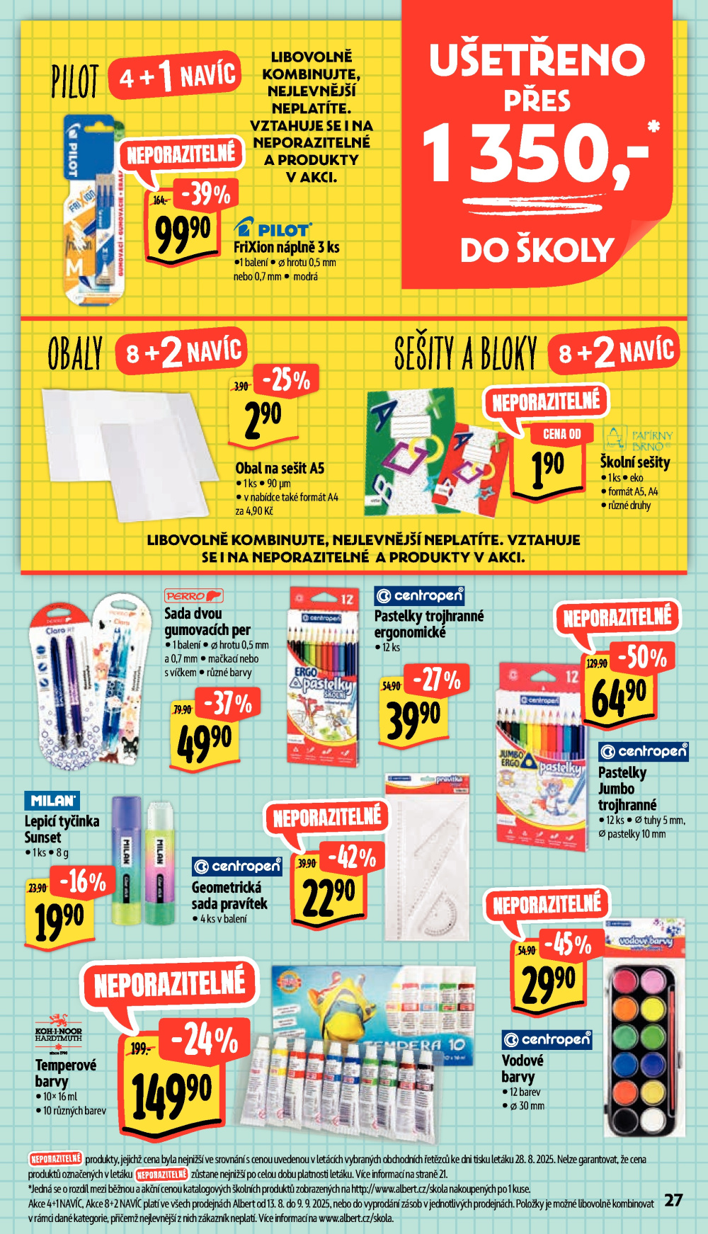 Leták Albert Supermarket leták - strana 35