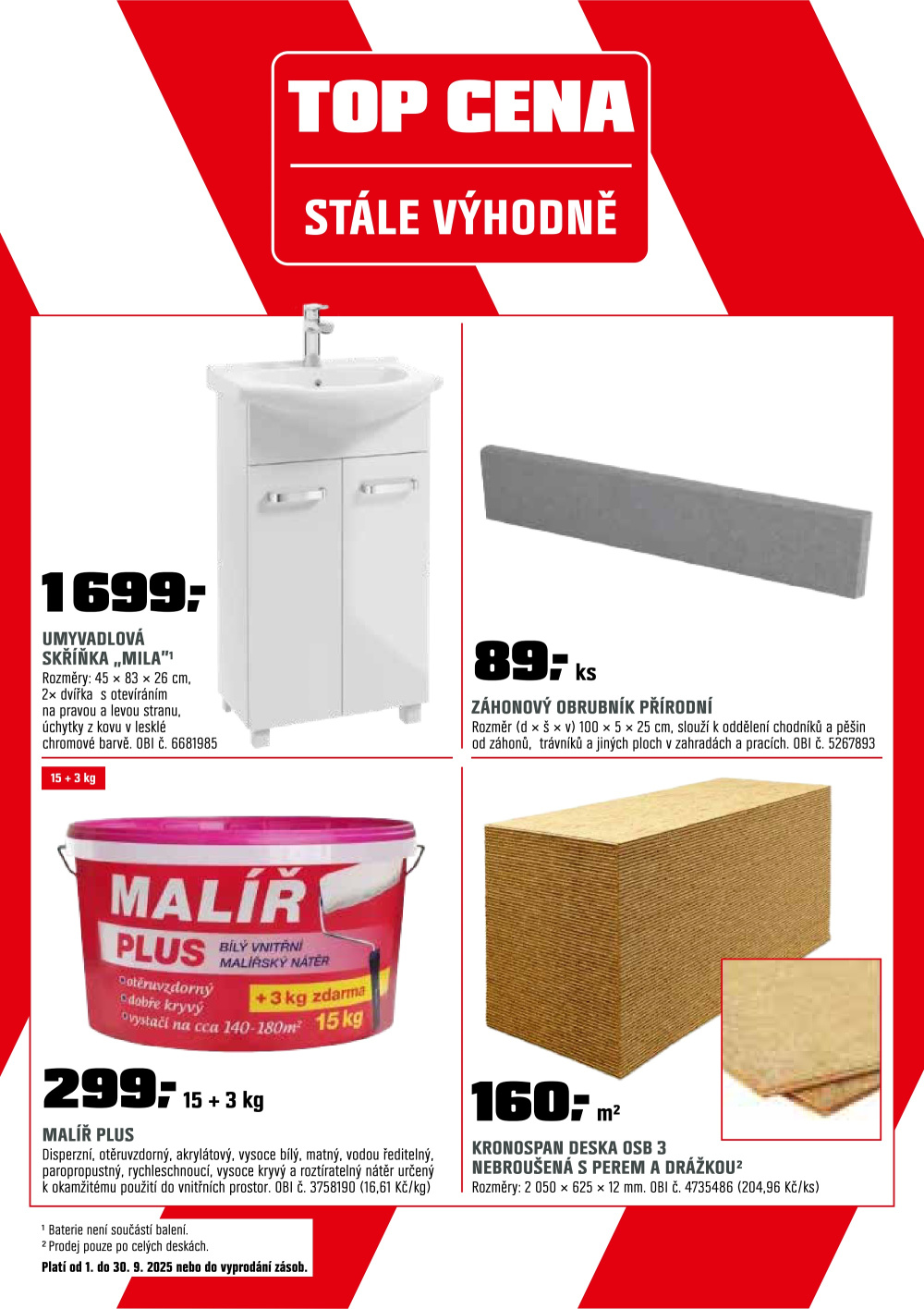 Leták OBI leták - strana 11