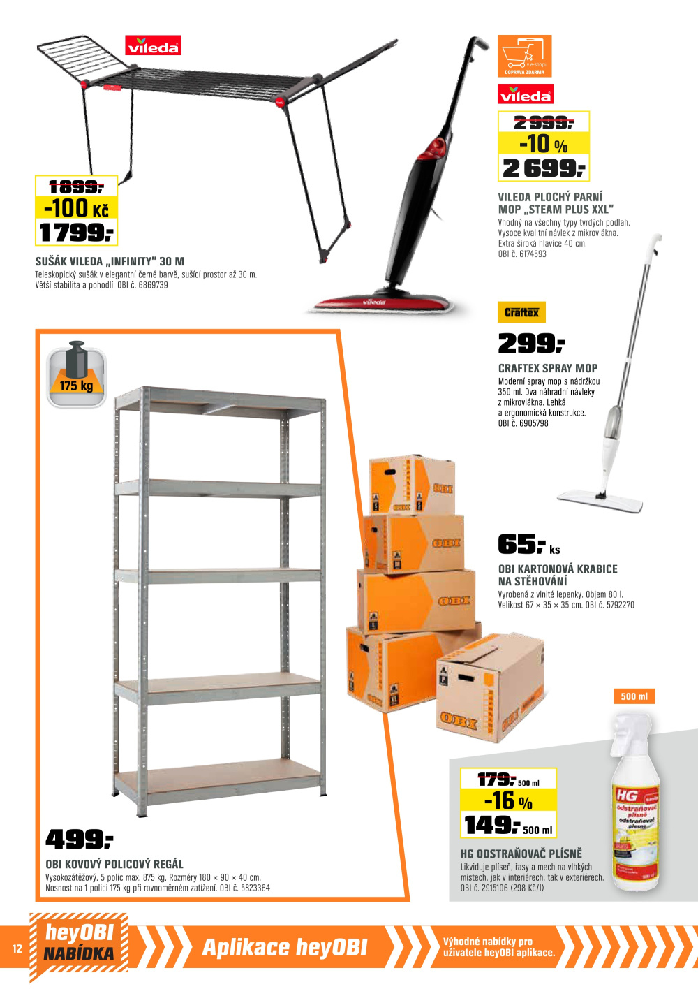 Leták OBI leták - strana 12