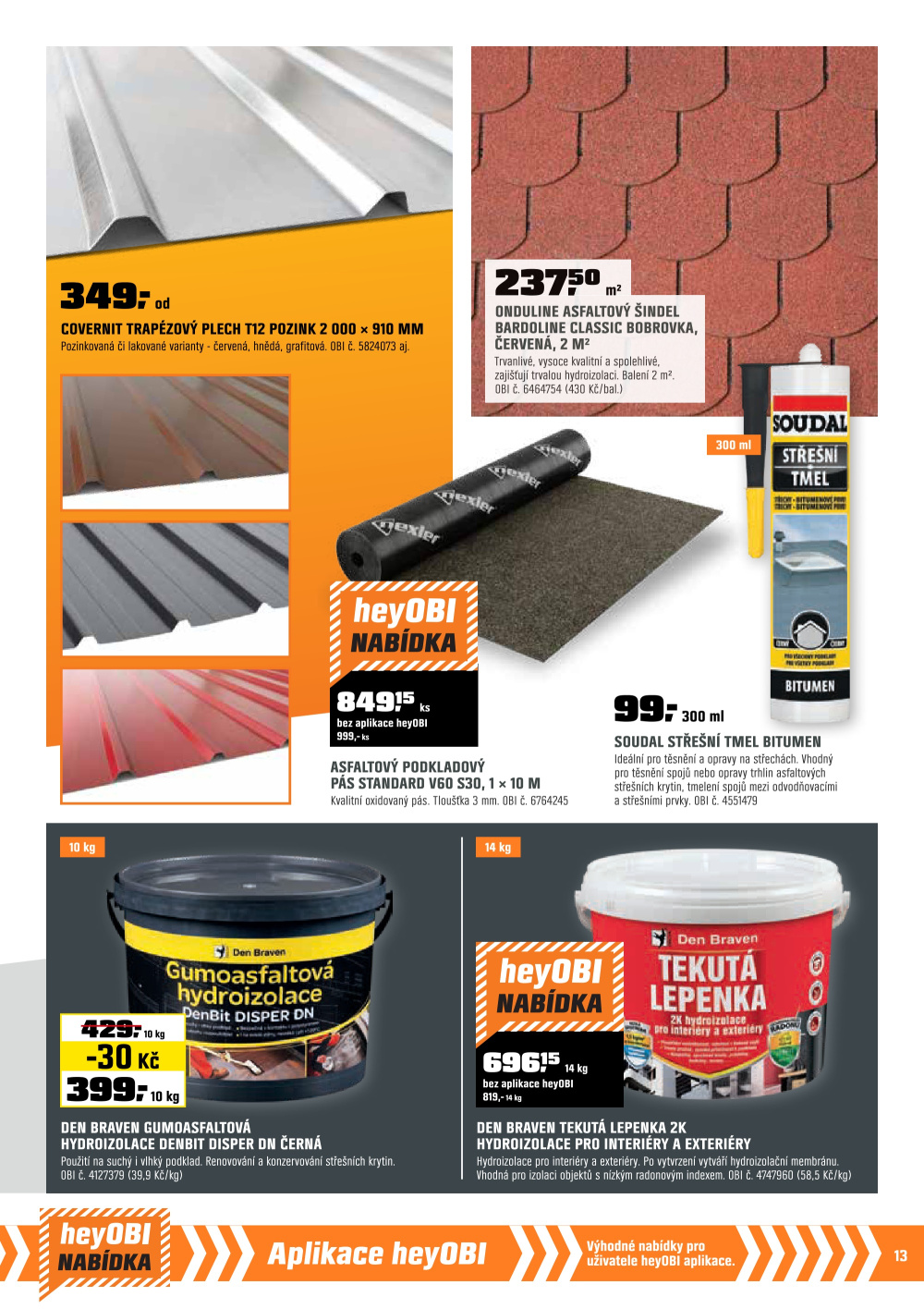 Leták OBI leták - strana 13