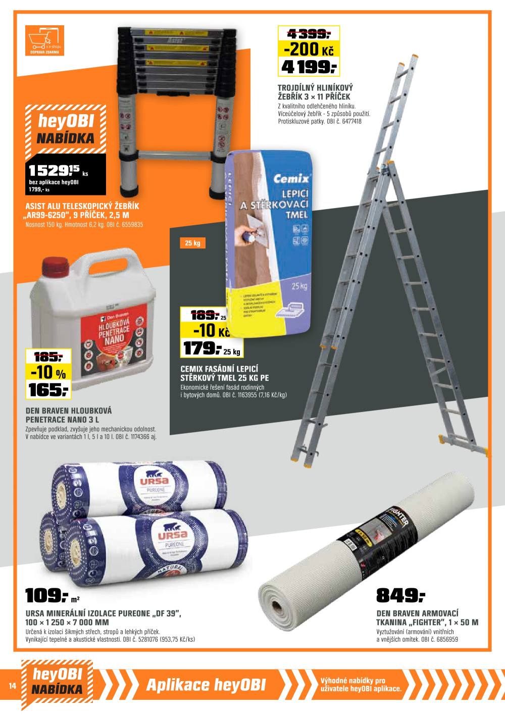 Leták OBI leták - strana 14