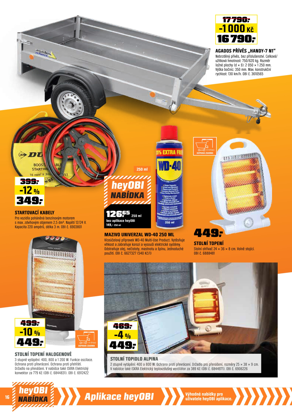 Leták OBI leták - strana 16