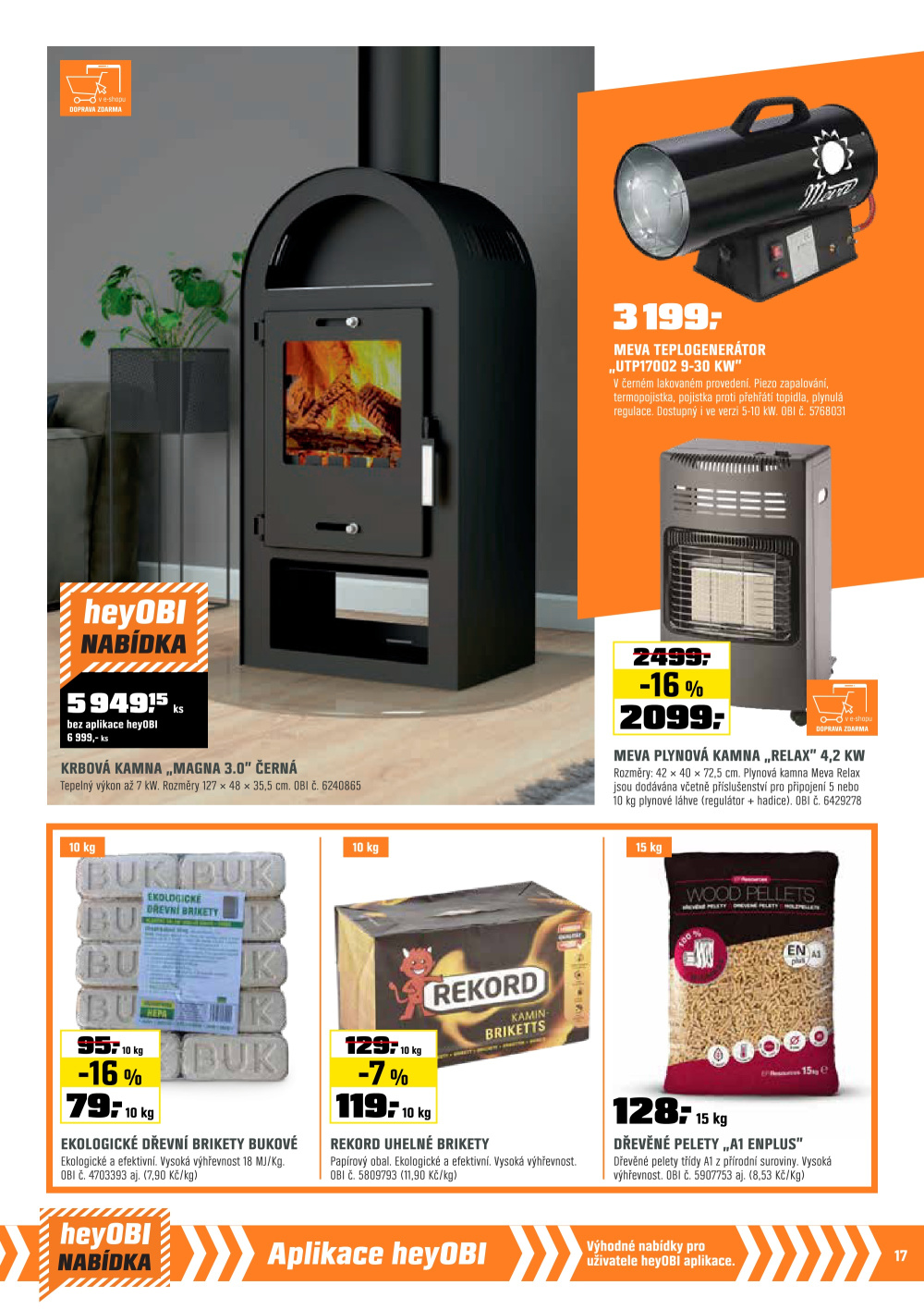 Leták OBI leták - strana 17