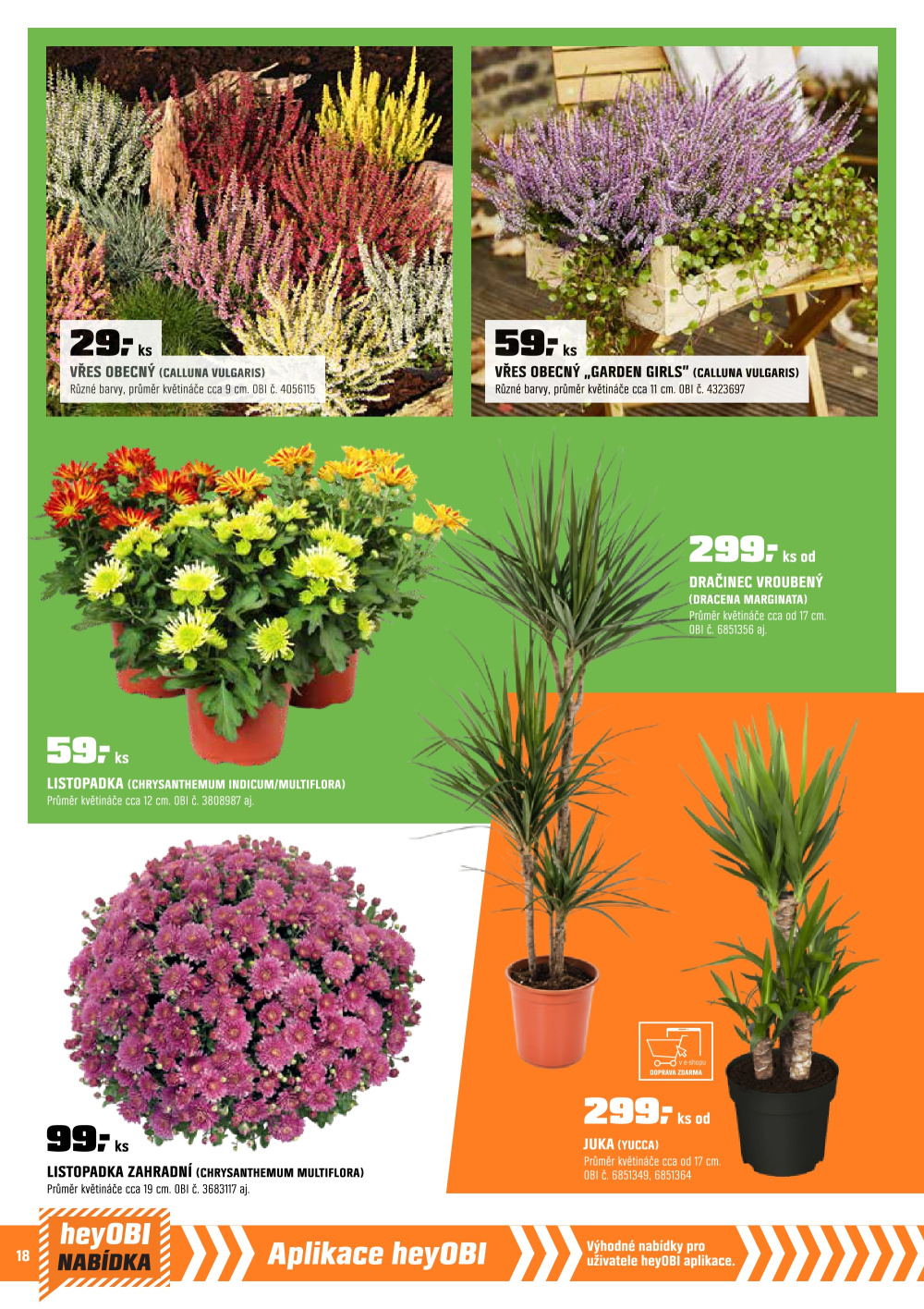 Leták OBI leták - strana 18