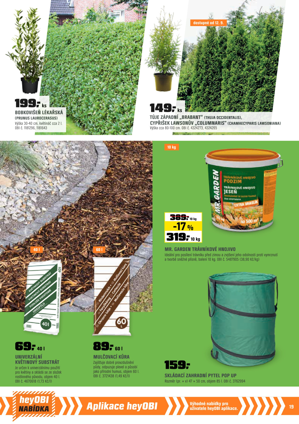 Leták OBI leták - strana 19
