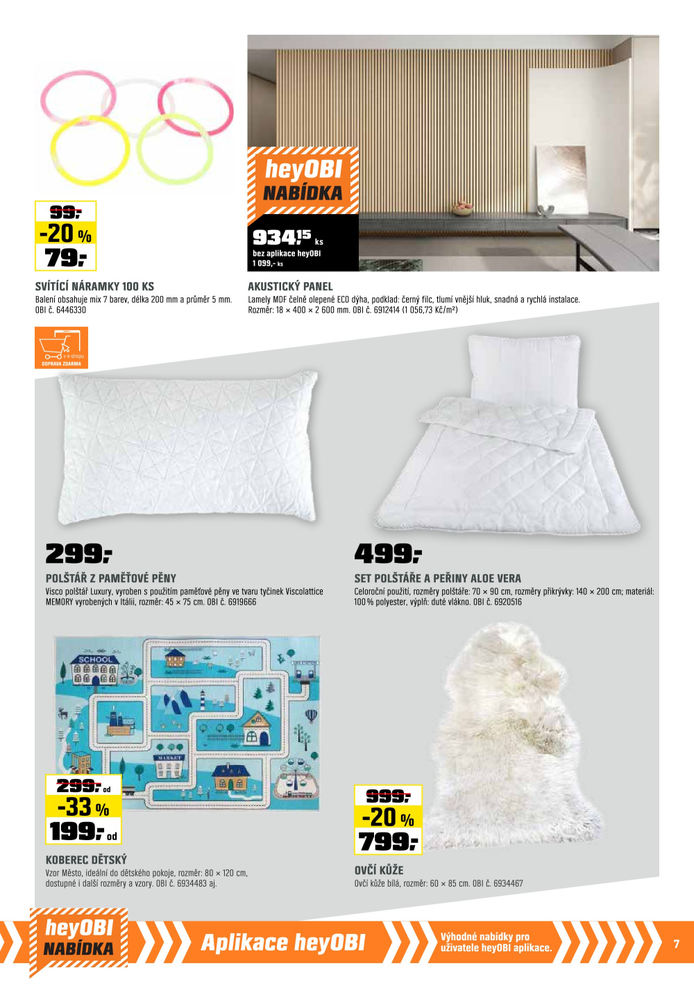 Leták OBI leták - strana 7