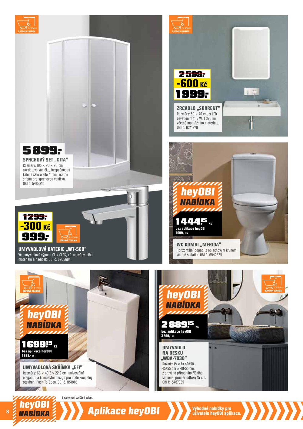 Leták OBI leták - strana 8