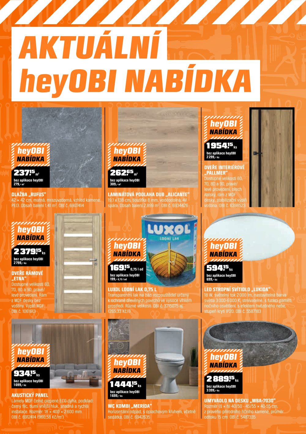 Leták OBI leták - strana 9