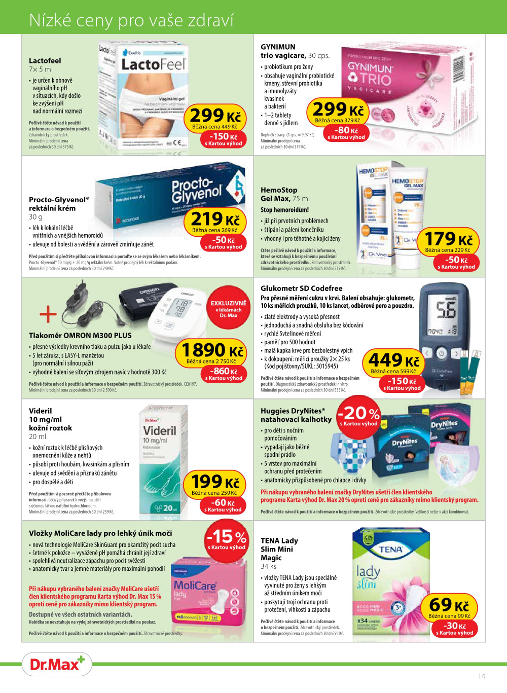 Leták Dr. Max leták - strana 14