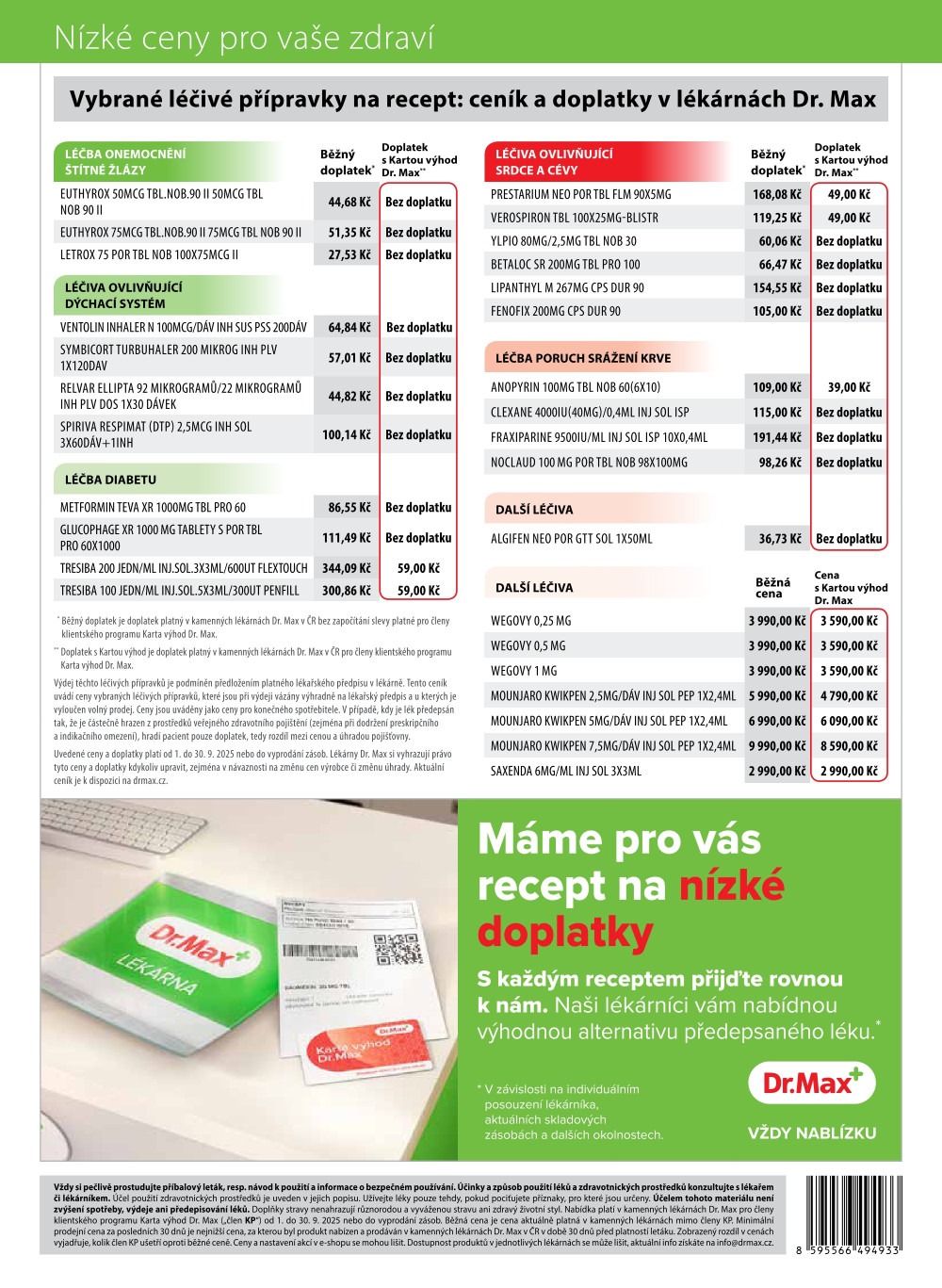 Leták Dr. Max leták - strana 16