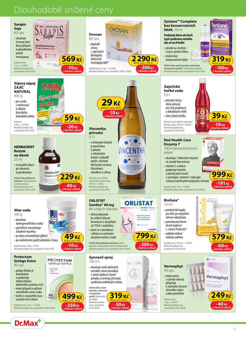 Leták Dr. Max leták - strana 6