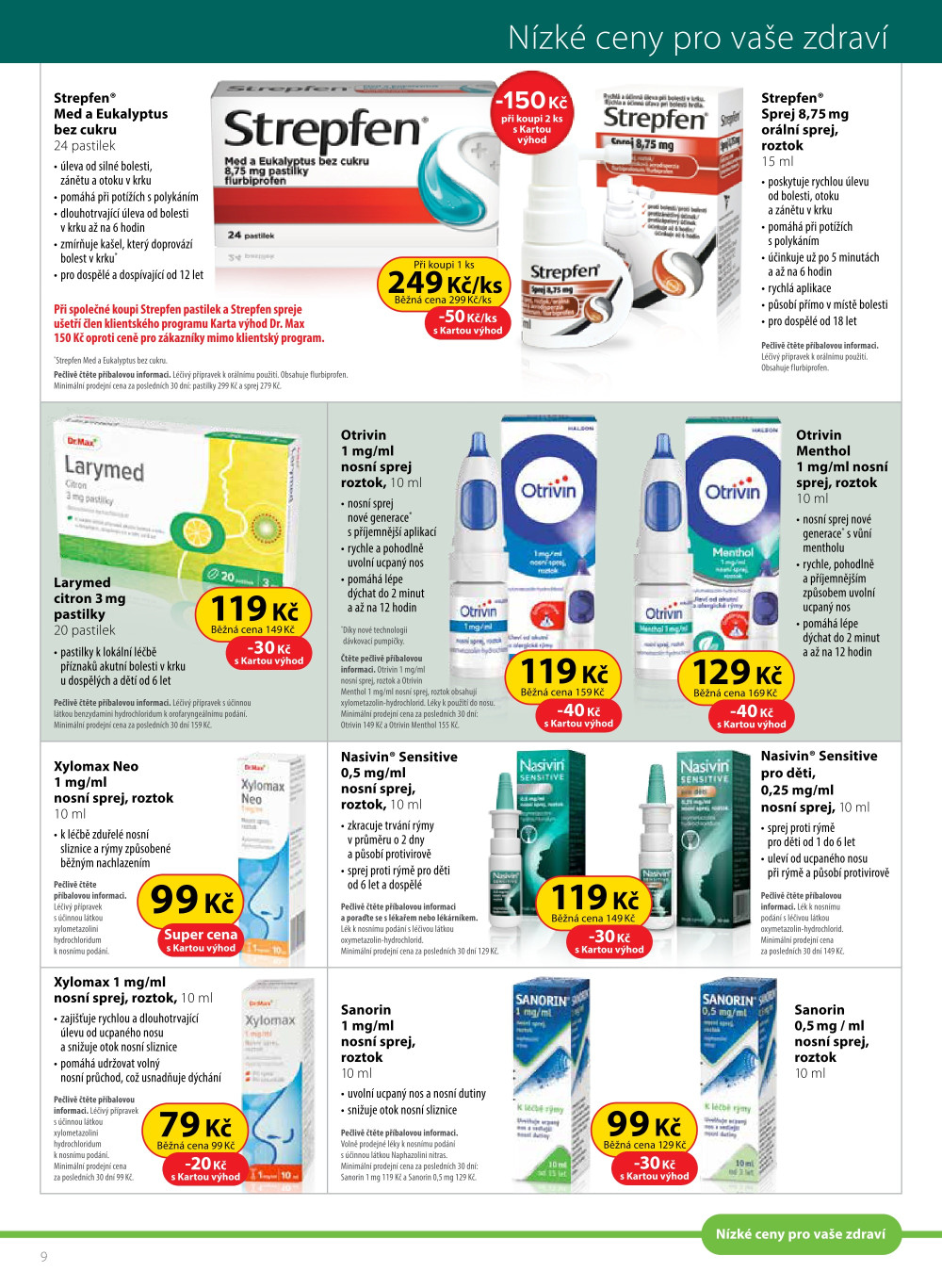 Leták Dr. Max leták - strana 9