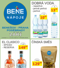 Akční leták BENE NÁPOJE 
