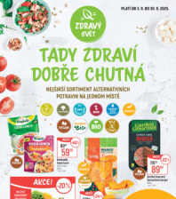 Akční leták Globus  - Tady zdraví dobře chutná