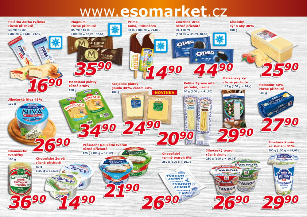 Leták ESO MARKET leták - strana 4