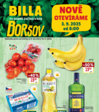 Akční leták BILLA  - Boršov