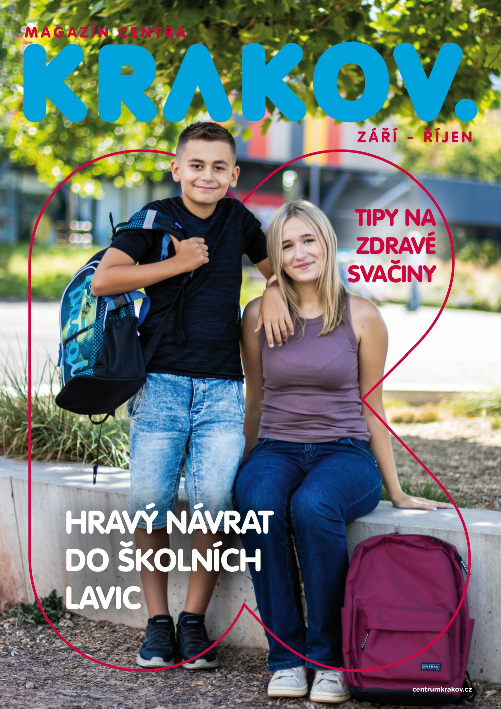 Leták Centrum Krakov magazín - strana 1