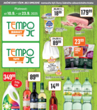 Akční leták TEMPO 