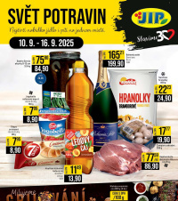 Akční leták JIP  CC Cash & Carry - Brno, Ostrava, Praha, Polička, Olomouc, Karlovy Vary, Zlín, Jilemnice, Pardubice