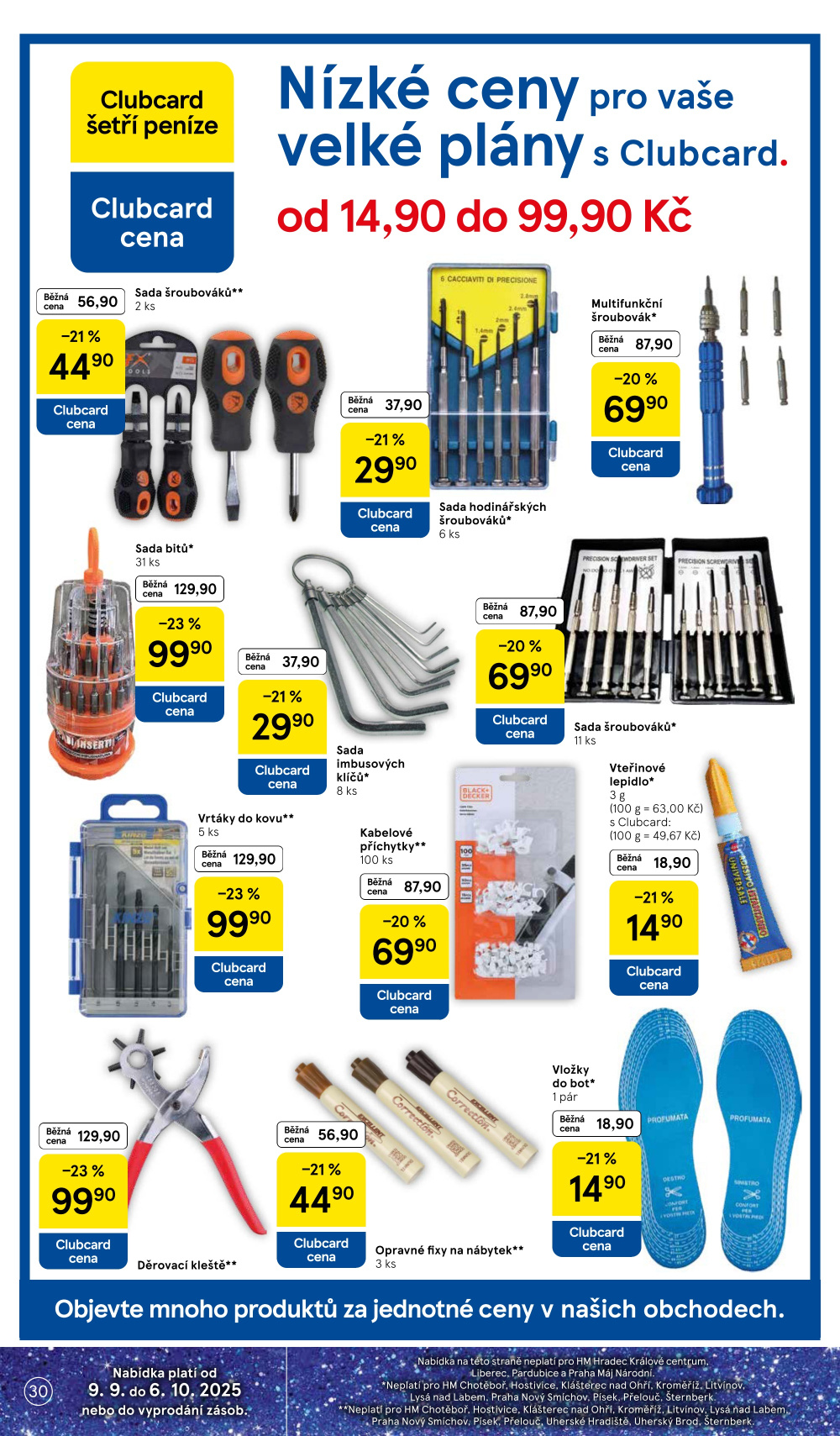 Leták Tesco hypermarket leták - strana 30