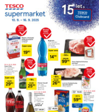 Akční leták Tesco supermarket 