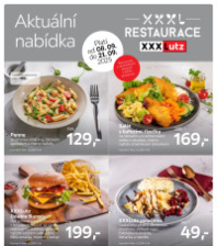 Akční leták XXXLutz  - Restaurace