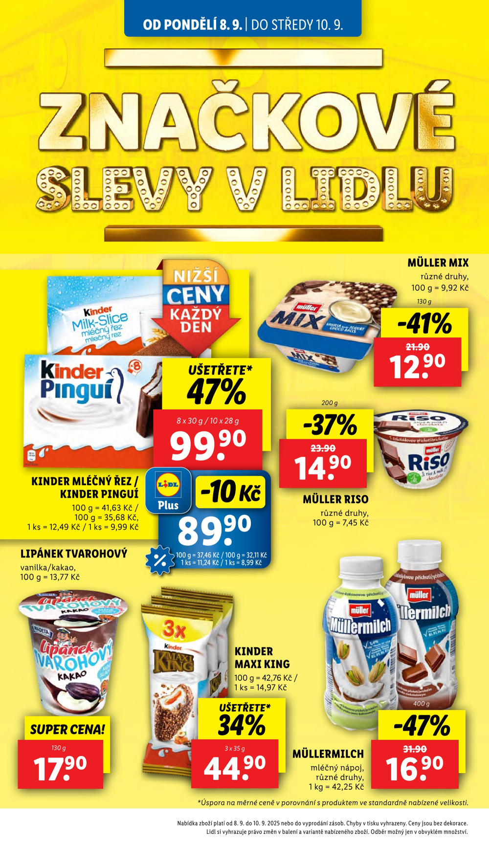 Leták Lidl leták od pondělí - Značkové slevy v Lidlu - strana 16