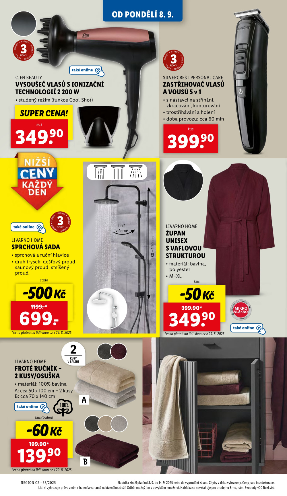 Leták Lidl leták - Nabídka spotřebního zboží - strana 14