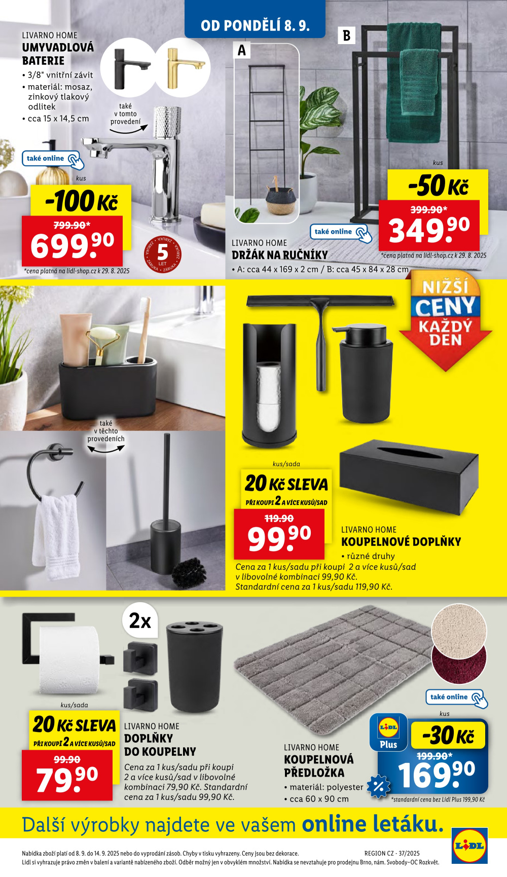 Leták Lidl leták - Nabídka spotřebního zboží - strana 15