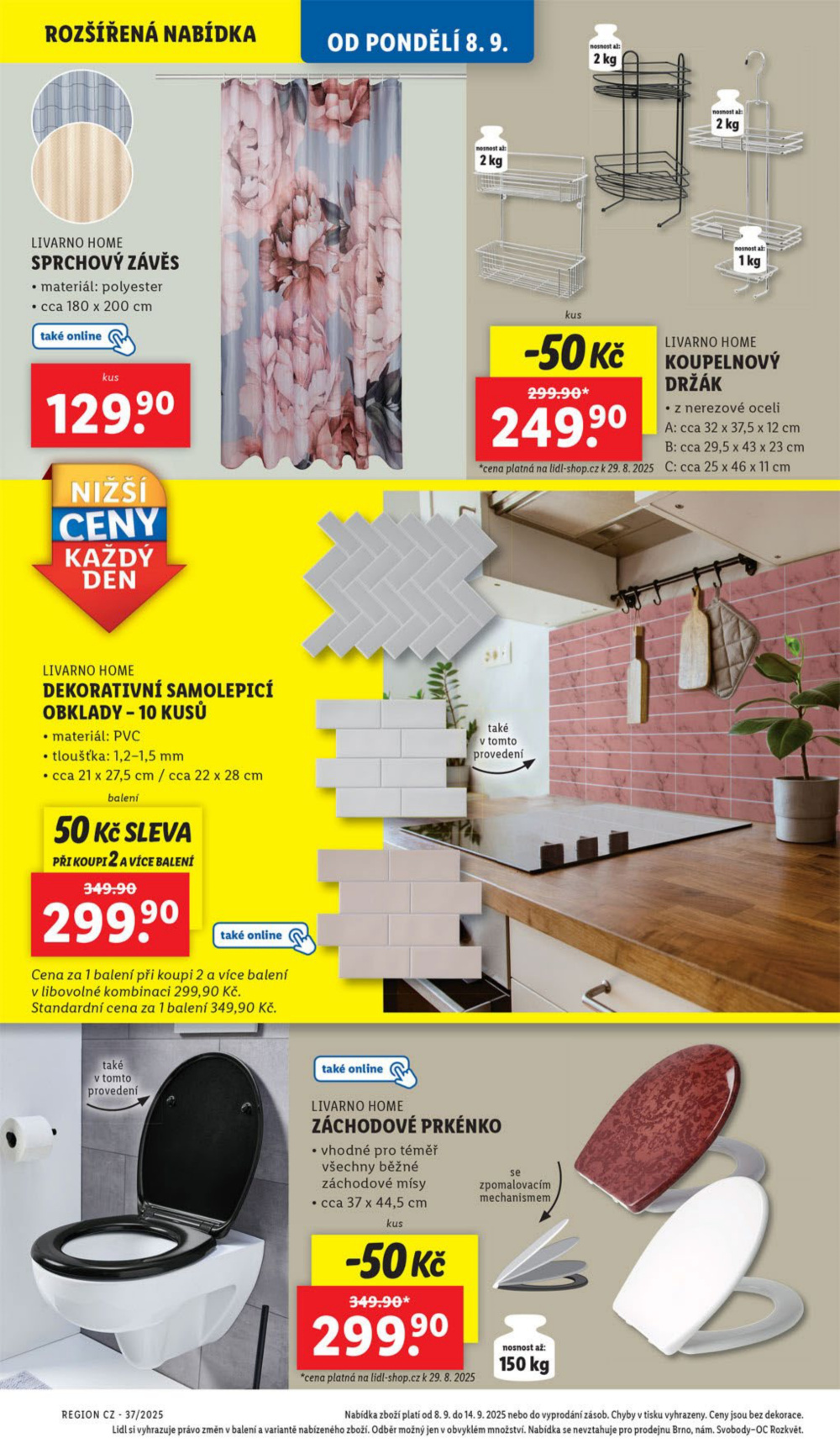 Leták Lidl leták - Nabídka spotřebního zboží - strana 16