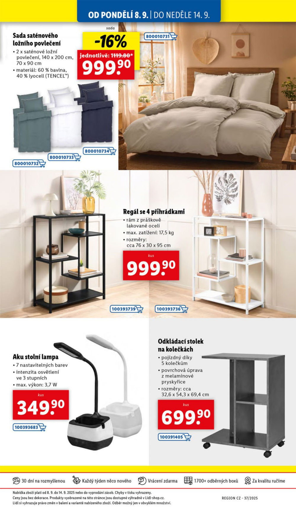 Leták Lidl leták - Nabídka spotřebního zboží - strana 5
