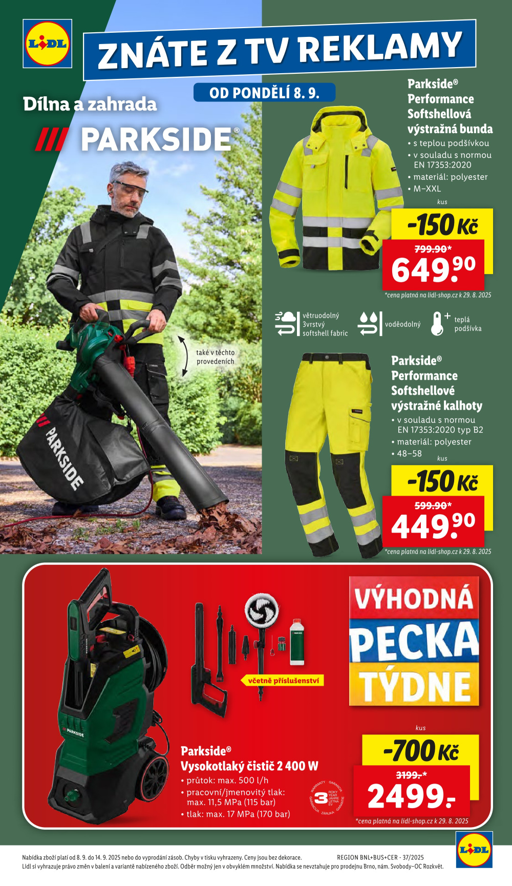 Leták Lidl leták - Nabídka spotřebního zboží - strana 7