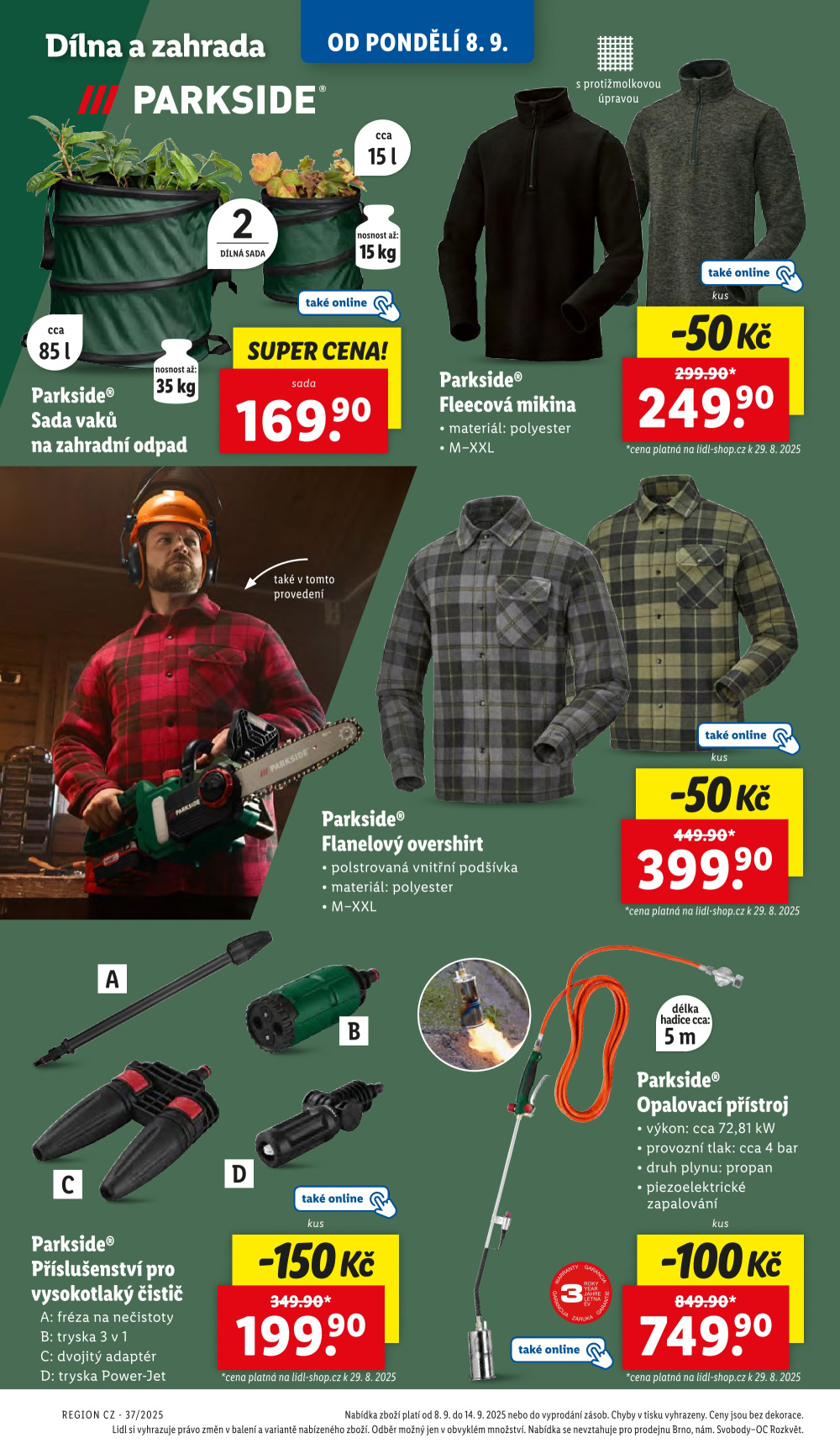 Leták Lidl leták - Nabídka spotřebního zboží - strana 8