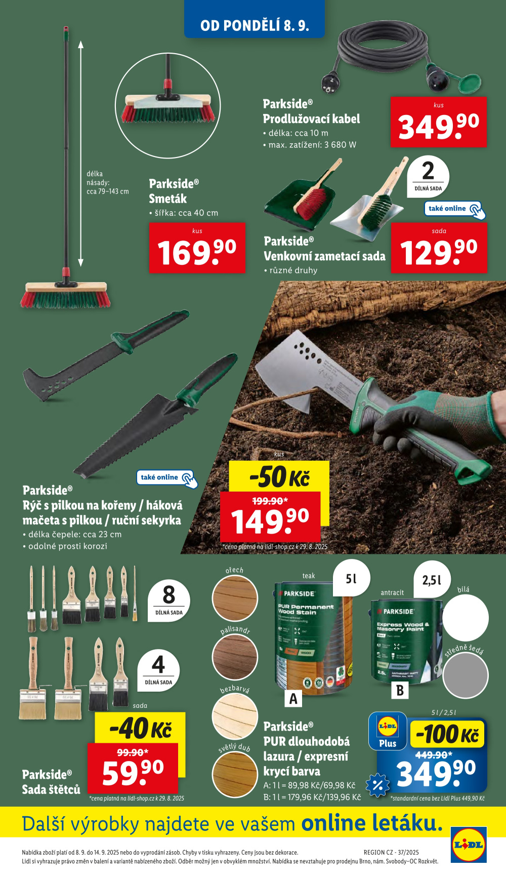 Leták Lidl leták - Nabídka spotřebního zboží - strana 9