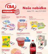 Akční leták CBA Premium 