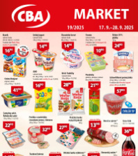 Akční leták CBA Market 