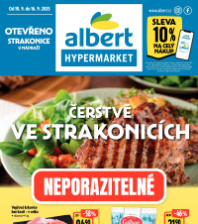 Akční leták Albert Hypermarket  - Strakonice, U nádraží
